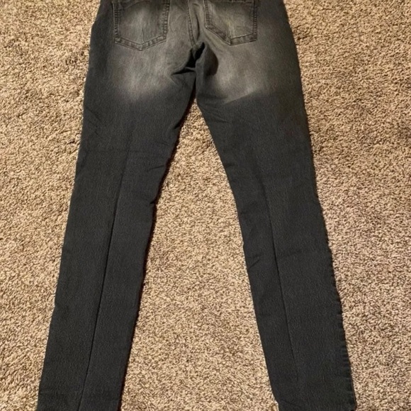Faded Black Bongo Skinny Jeans - Picture 3 of 3